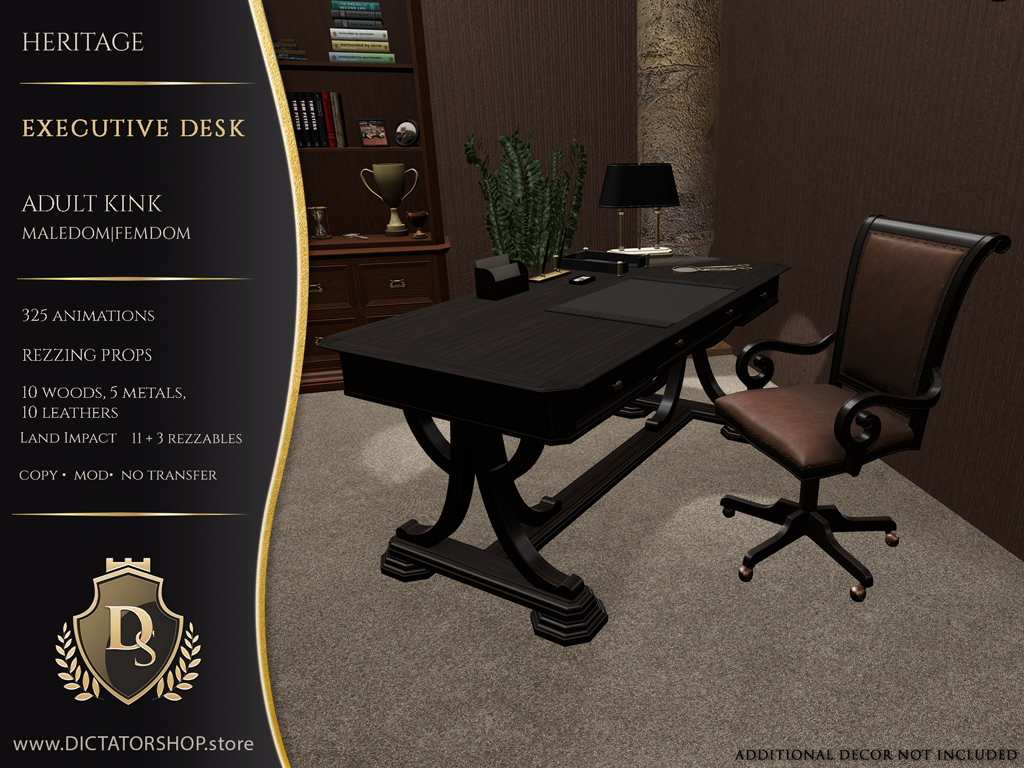 Heritage - Executive Desk