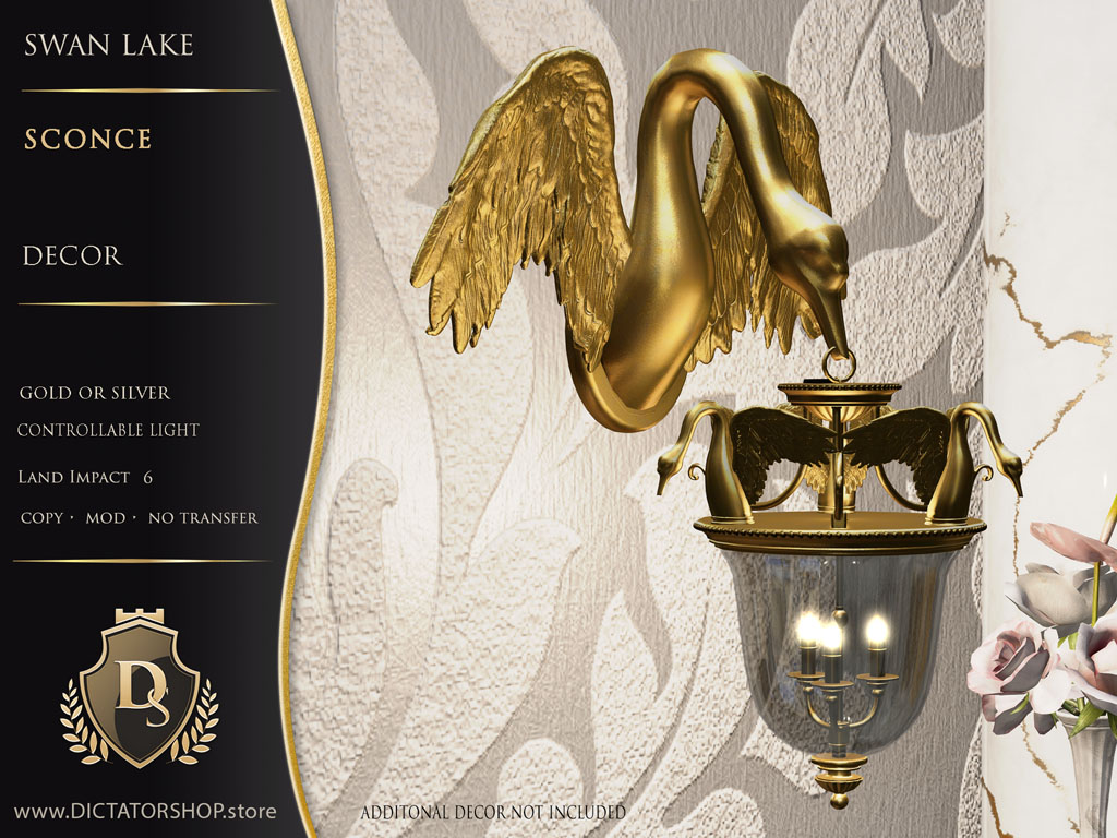 Swan Lake - Wall Sconce