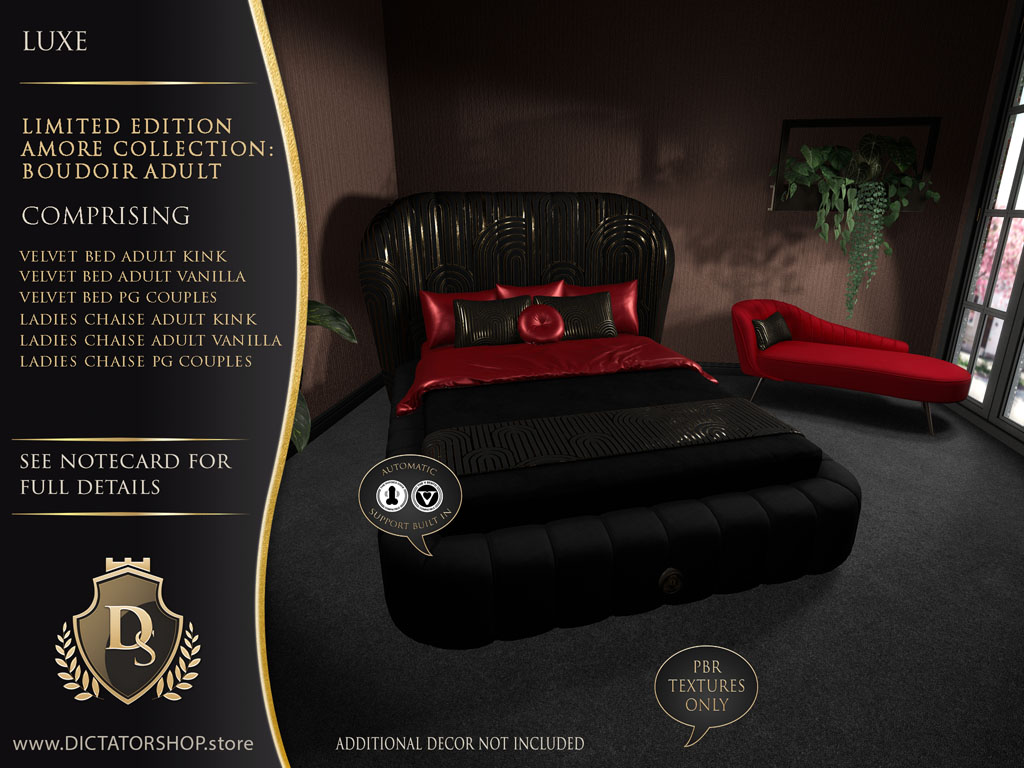 Luxe - LE Amore Collection: Boudoir