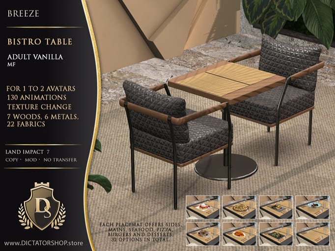 Breeze - Bistro Table