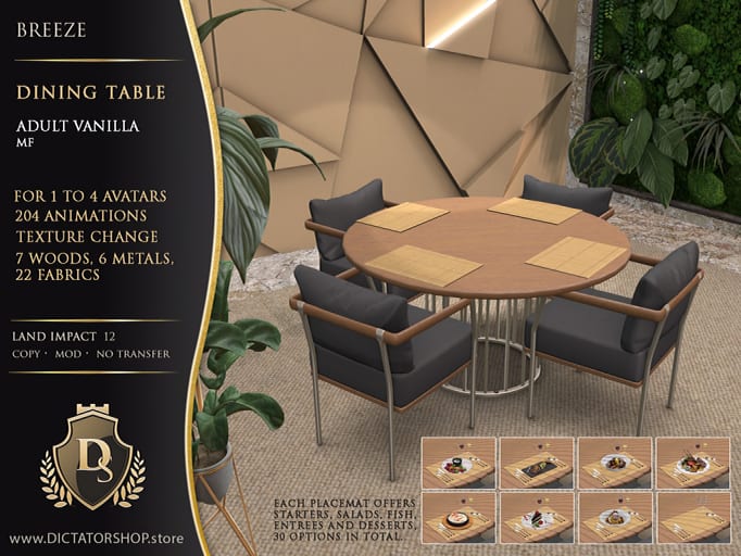 Breeze - Dining Table