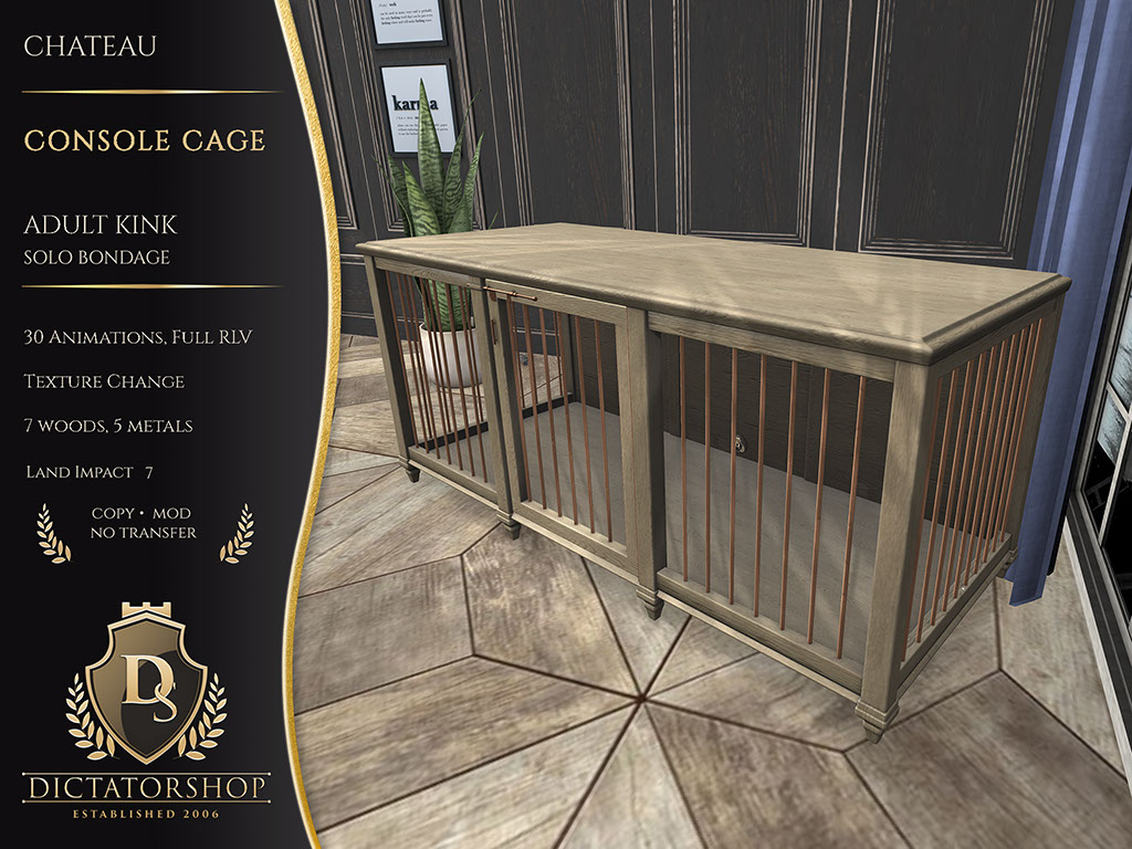 Chateau - Console Cage SS OMNI