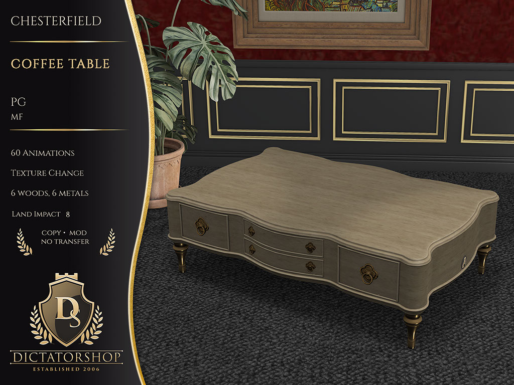 Chesterfield - Coffee Table