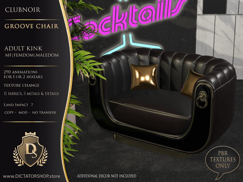 ClubNoir - Groove Chair