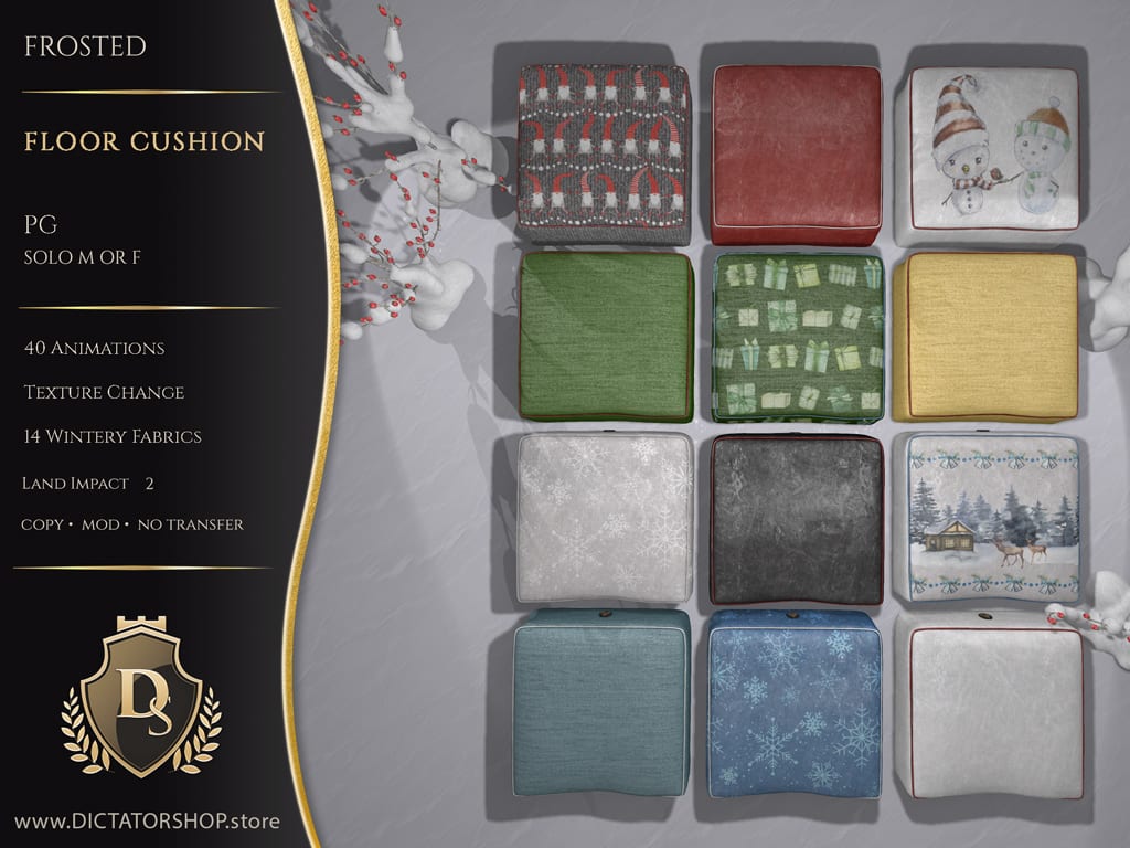 Frosted - Floor Cushion SS
