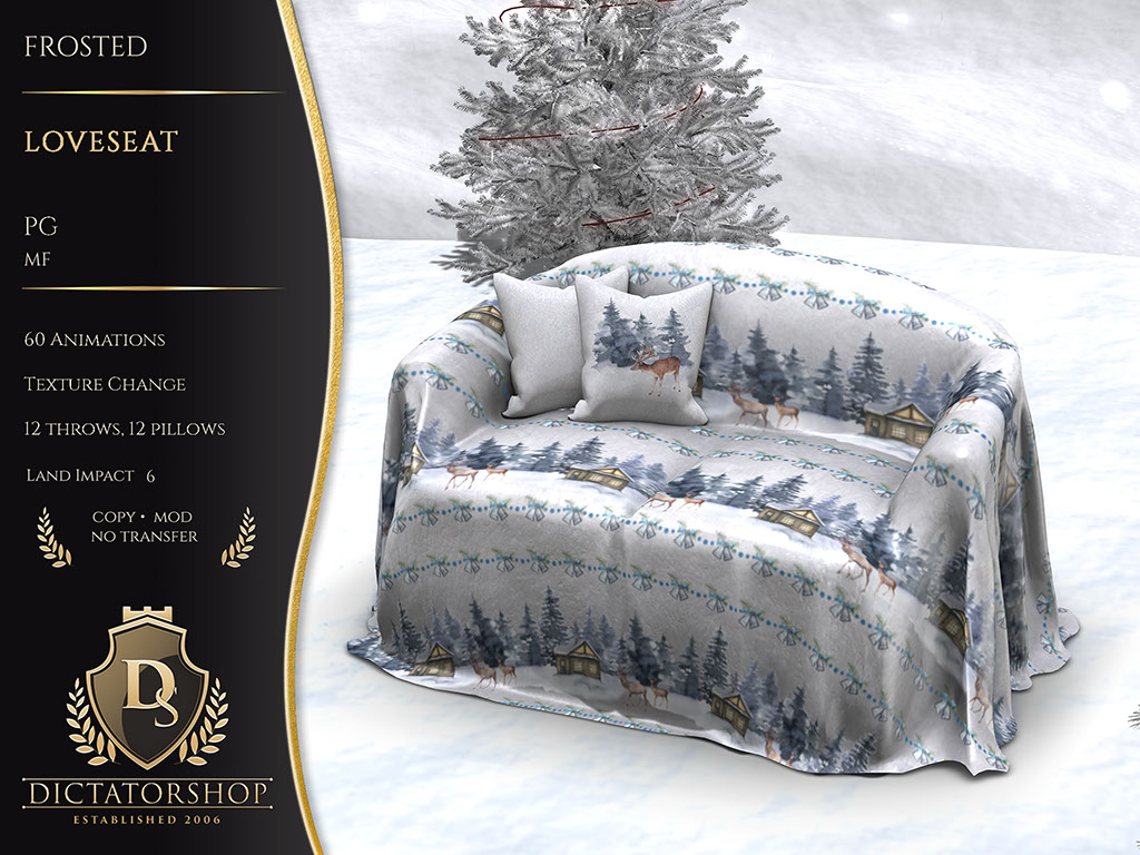 Frosted - Loveseat