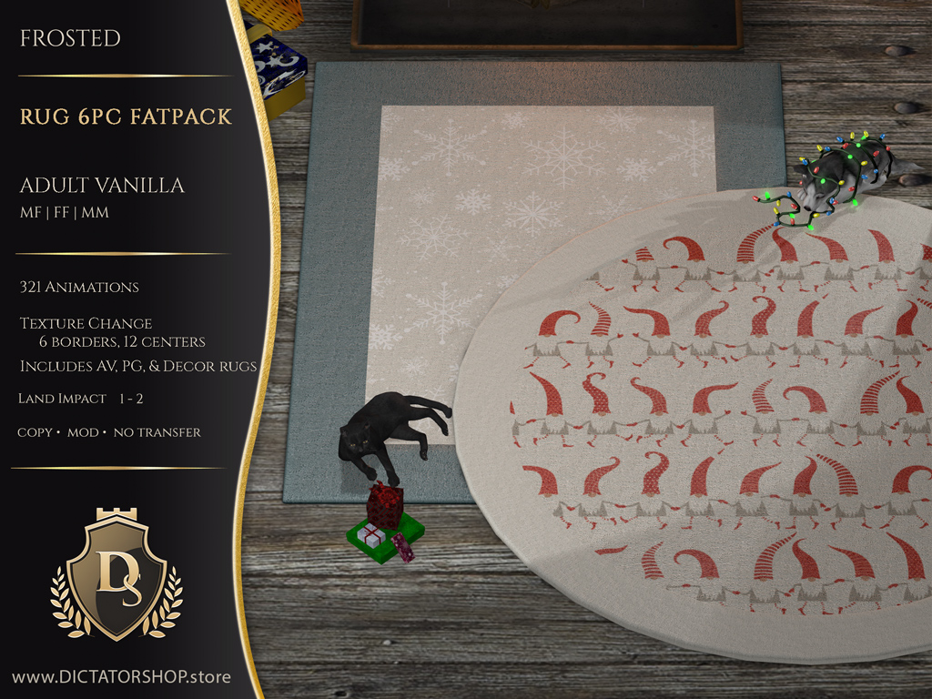 Frosted - Rugs 6pc Fatpack