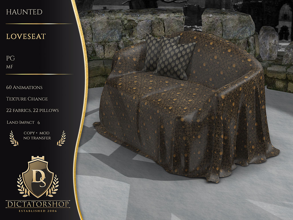 Haunted - Loveseat