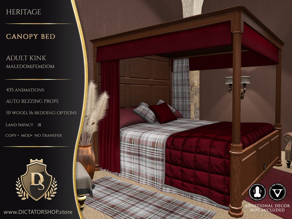 Heritage - Canopy Bed