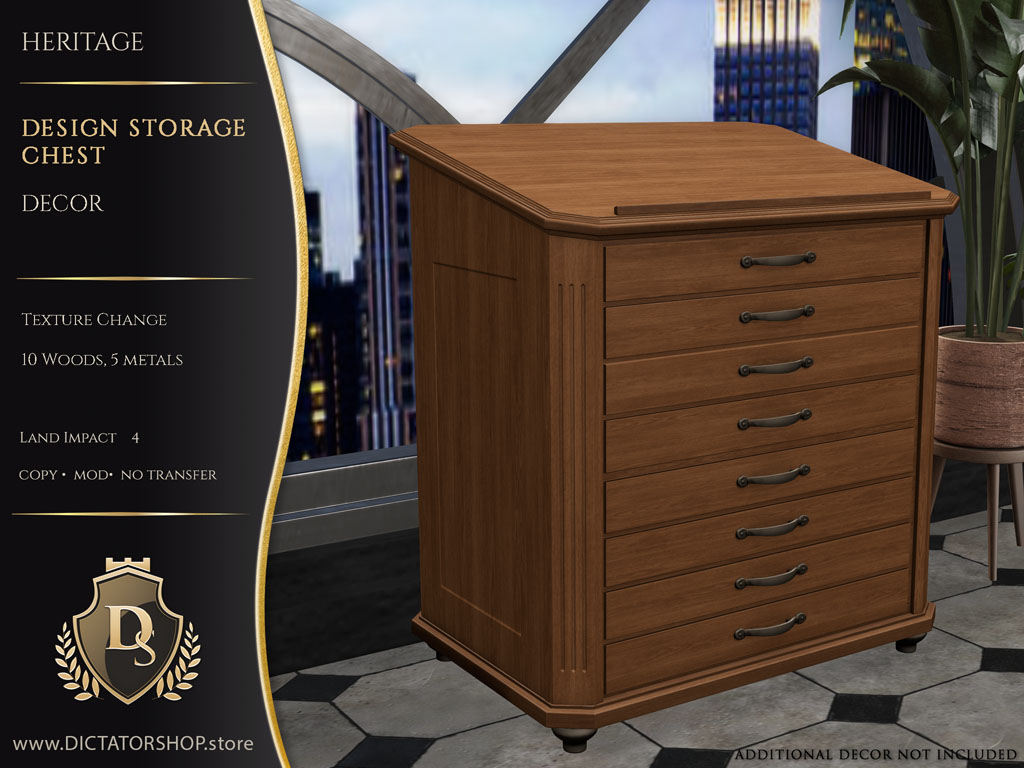 Heritage - Design Storage Chest