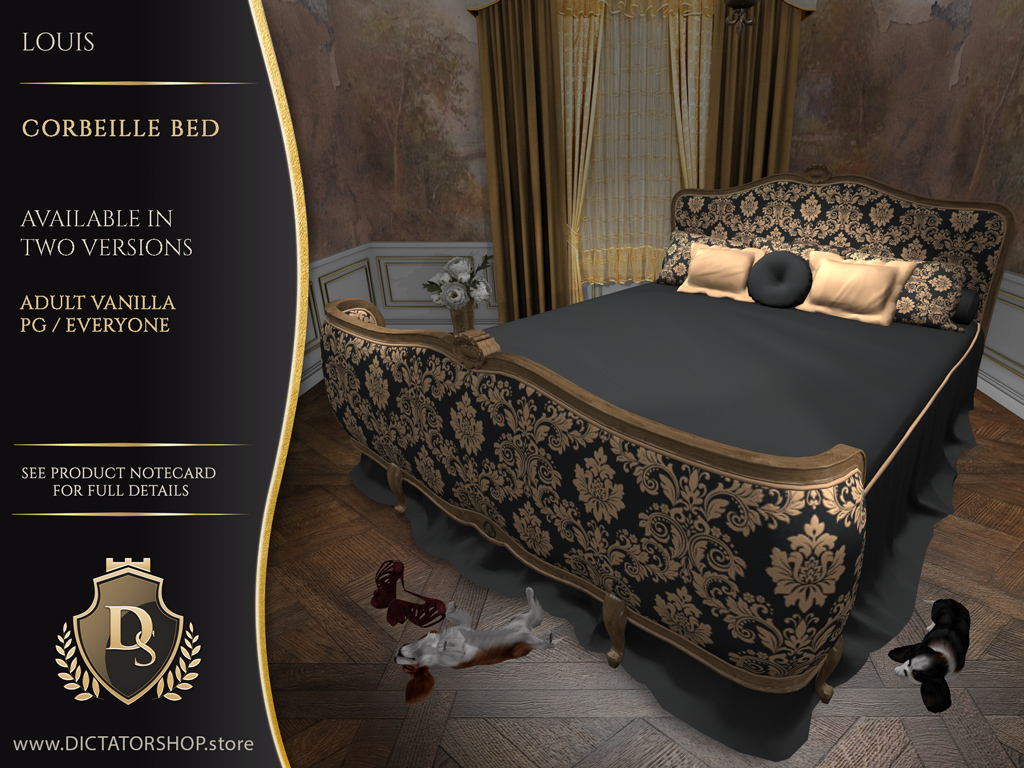 Louis - Corbeille Bed