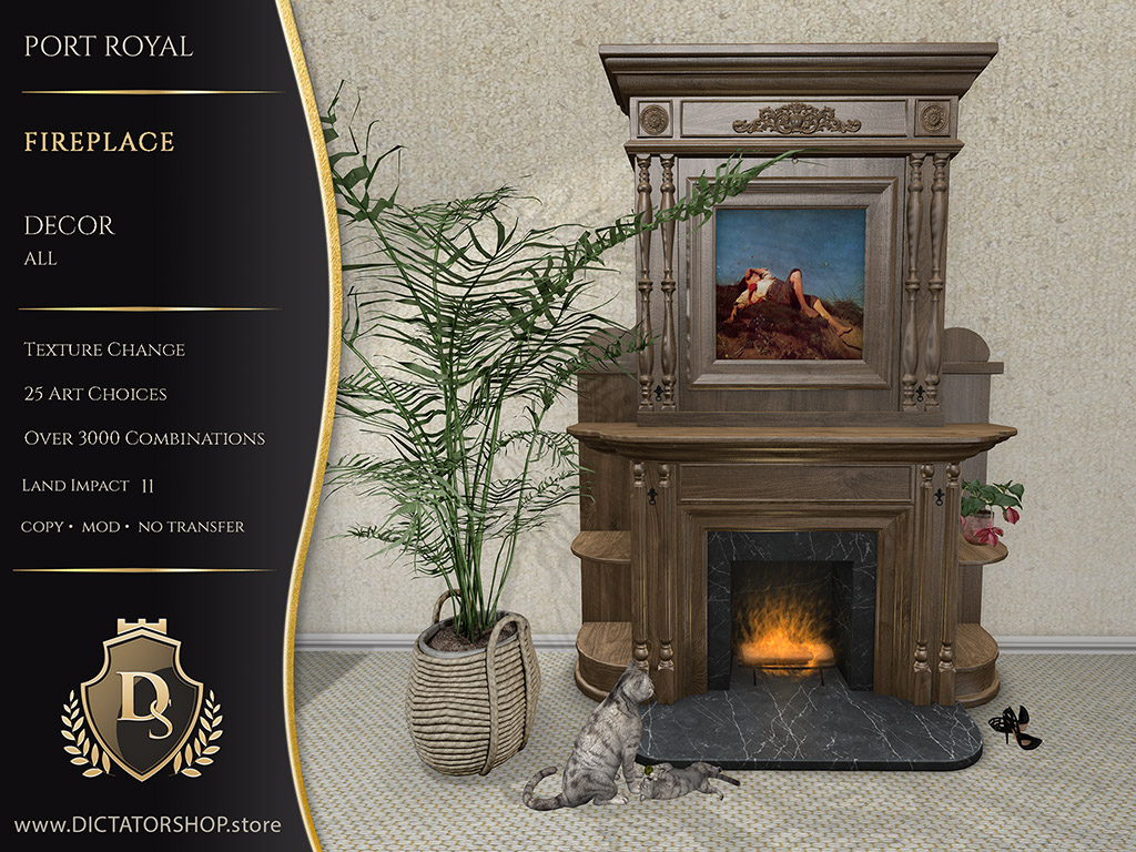 Port Royal - Fireplace