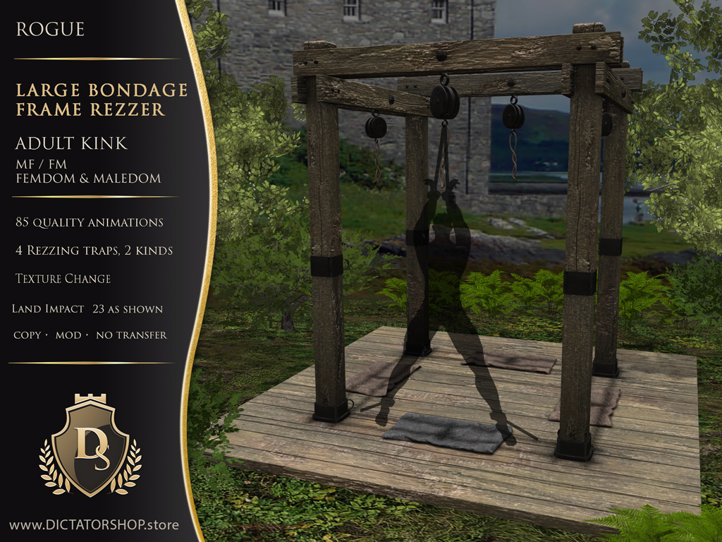 Rogue - Large Bondage Frame Rezzer