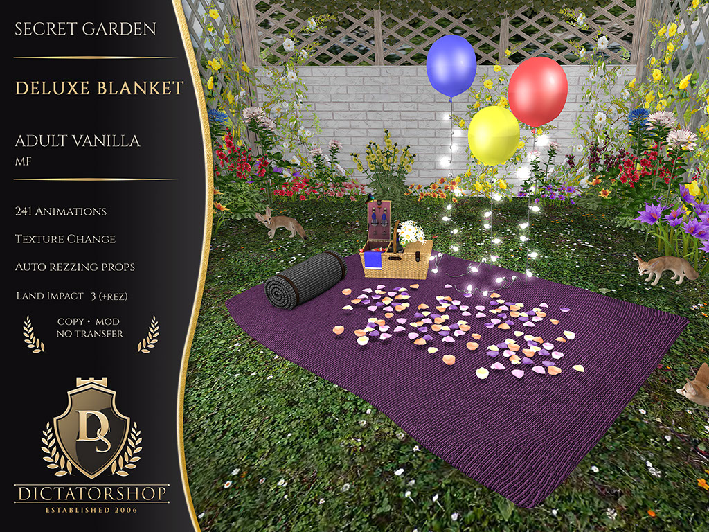 Secret Garden - Deluxe Blanket