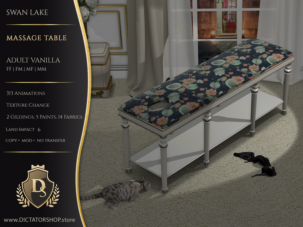 Swan Lake - Massage Table OMNI