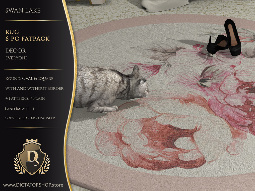 Swan Lake - Rug 6 Pc Fatpack