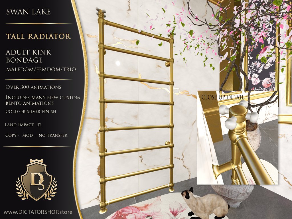 Swan Lake - Tall Radiator AK Bondage