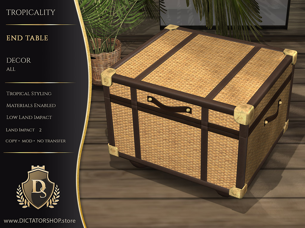 Tropicality - End Table