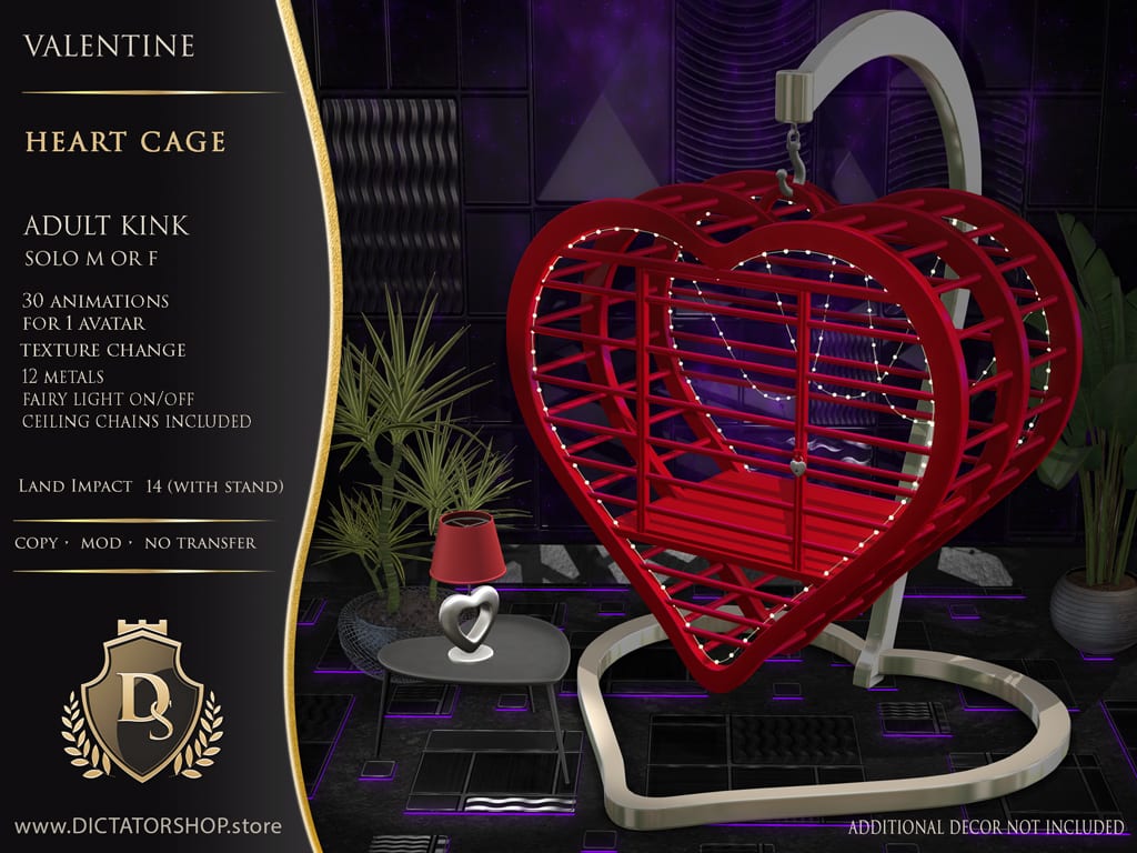 Valentine - Heart Cage SS