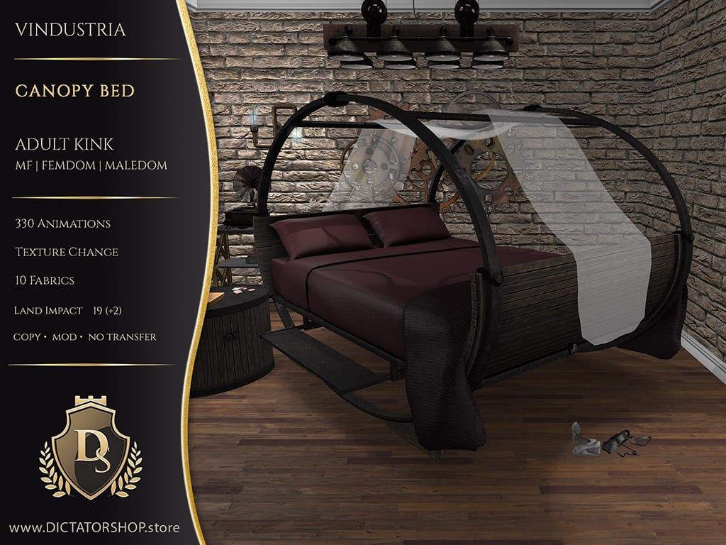 Vindustria - Canopy Bed