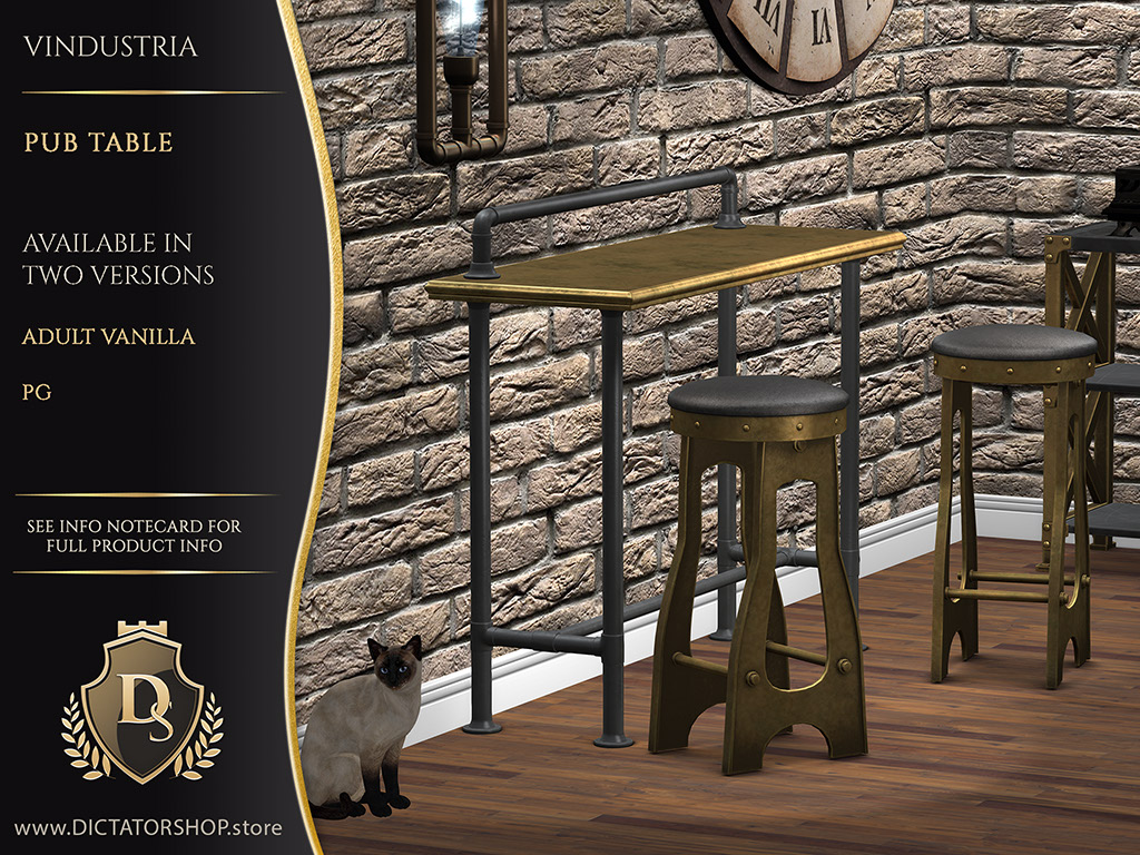 Vindustria - Pub Table