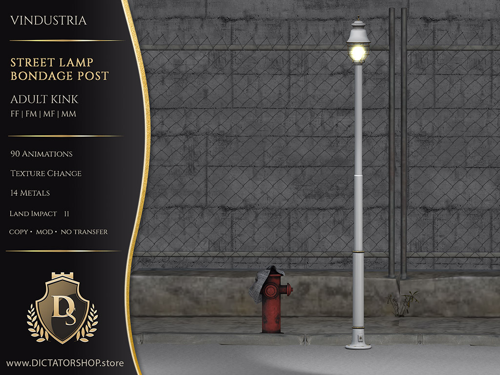 Vindustria - Street Lamp Bondage Post AK OMNI
