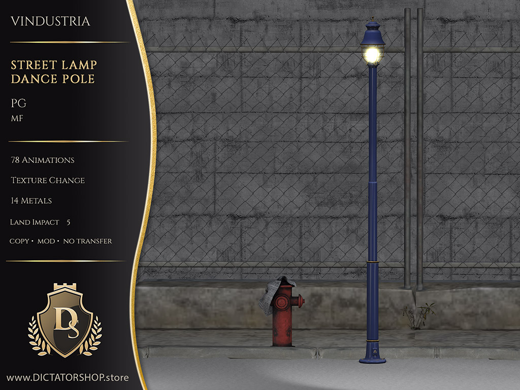 Vindustria - Street Lamp Dance Pole