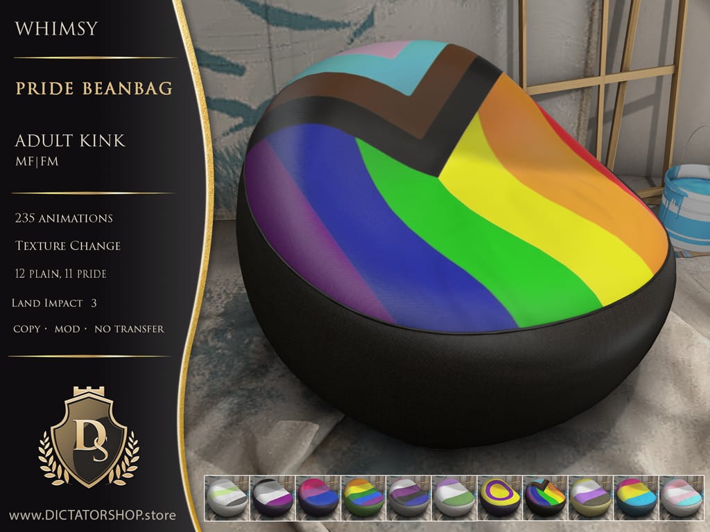 Whimsy - Pride Beanbag