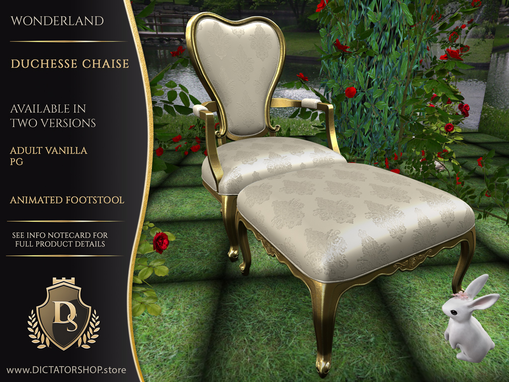 Wonderland - Duchesse Chaise